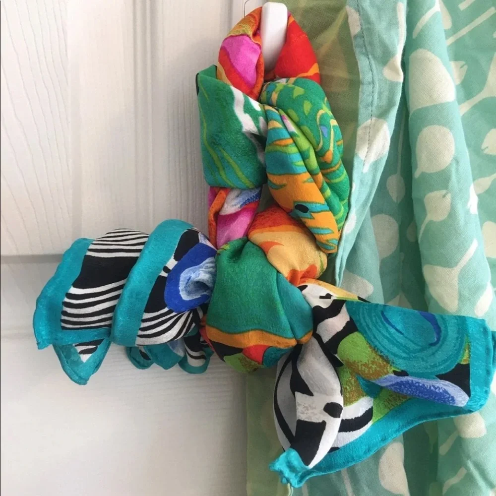 louis feraud silk scarf vintage